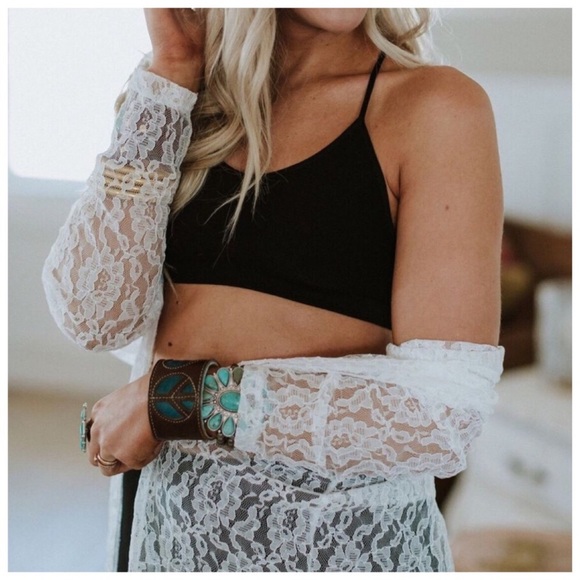 CLEARANCE {LAST1} ‘Henna’ Tattoo Bralette - Picture 5 of 8